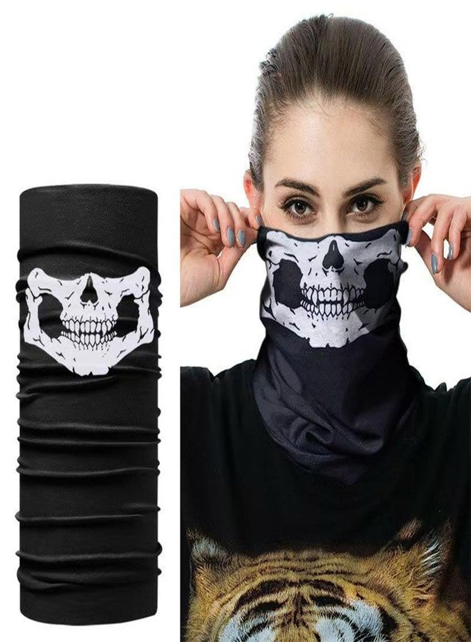 PuddingStation 6-Piece Skull Mask Gaiter Headwear - Breathable Face Seamless Balaclava Mask Headscarf - Image 3